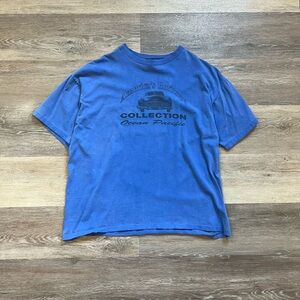 Vintage 90s Ocean Pacific Blue Short Sleeve Tee